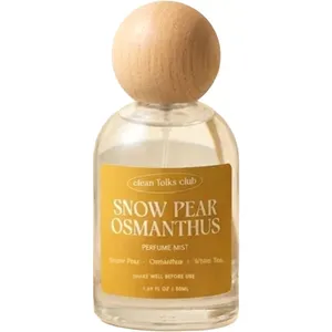 Clean Folks Club Snow Pear Osmanthus parfüm şişesi