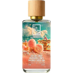 The Dua Brand Cotton Candy Marshmallow's Imagined Circus Sun perfume bottle