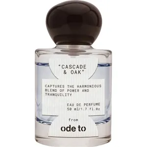 Ode to Cascade & Oak perfume bottle