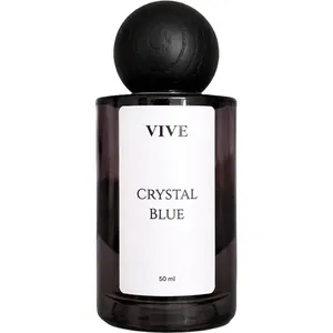 Vive Collections Crystal Blue perfume bottle