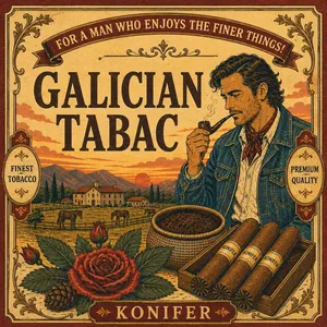 Konifer Galician Tabac V2 parfüm şişesi