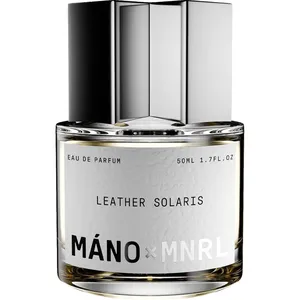 MÁNO × MNRL Leather Solaris parfüm şişesi