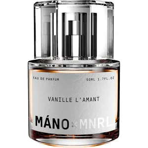 MÁNO × MNRL Vanille L'Amant parfüm şişesi