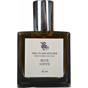 The Glass Atelier Blue Lotus perfume bottle