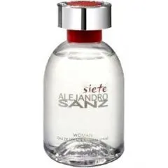 Alejandro Sanz Siete Woman parfüm şişesi
