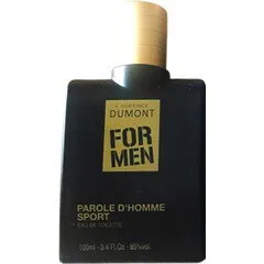 Laurence Dumont For Men - Parole d'Homme Sport parfüm şişesi