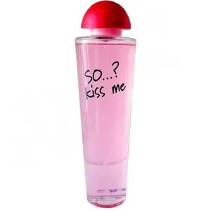 So...? Kiss Me perfume bottle