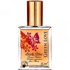 Green Love Lovely Citrus parfüm şişesi