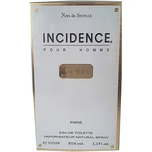 Yves de Sistelle Incidence pour Homme Gold parfüm şişesi