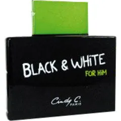 Cindy Chahed Black & White for Him perfume bottle