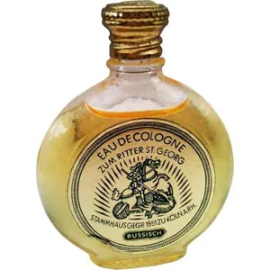 Zum Ritter St. Georg Russisch Eau de Cologne parfüm şişesi
