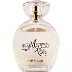 Red & Gold Memories and Roses perfume bottle