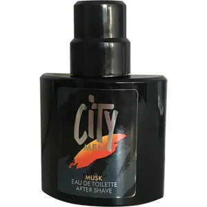 City Men Musk perfume bottle