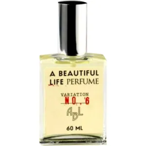 A Beautiful Life No. 6 perfume bottle
