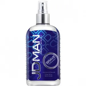 Jacqui & David JDMan - Brave Man perfume bottle