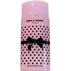 Real Time Dots & Things Pink perfume bottle