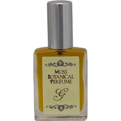 Moss Botanical Perfumes G perfume bottle
