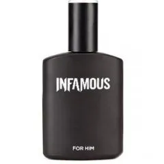 Tilly's Infamous for Him perfume bottle