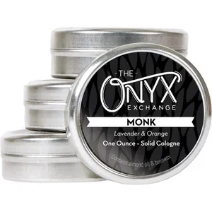 The Onyx Exchange Monk perfume bottle