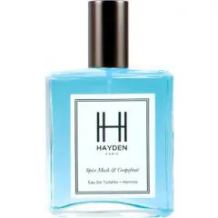 Hayden Spice Musk & Grapefruit perfume bottle