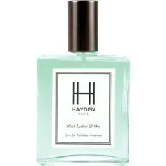 Hayden Black Leather & Orris parfüm şişesi