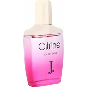J. Citrine perfume bottle