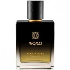 Womo Black Powder perfume bottle
