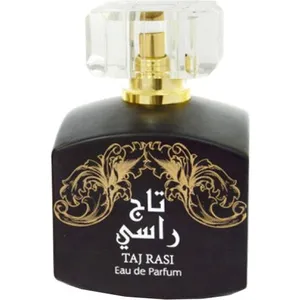 Lattafa Taj Rasi Gold perfume bottle