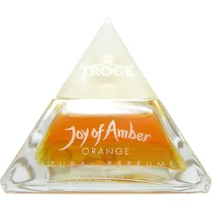 Troge Natural Perfumes Joy of Amber - Orange perfume bottle