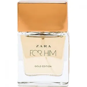 Zara For Him Gold Edition perfume bottle