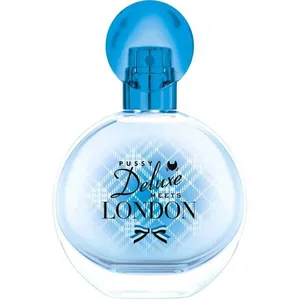 Pussy Deluxe Meets London perfume bottle