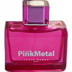 Louis Varel Pink Metal perfume bottle