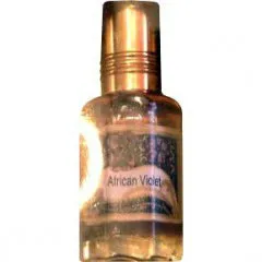 Song of India African Violet perfume bottle