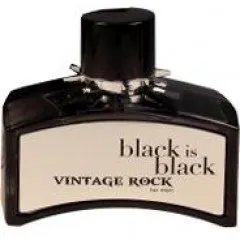 Nu Parfums Black is Black Vintage Rock parfüm şişesi