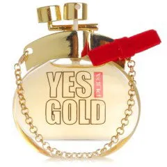 Pupa Yes Gold parfüm şişesi