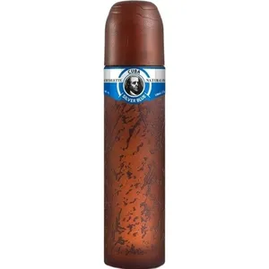 Cuba Silver Blue perfume bottle