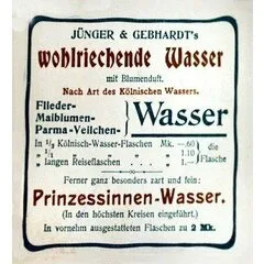 Jünger & Gebhardt Flieder-Wasser perfume bottle