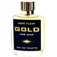 Mont Fleur Gold perfume bottle