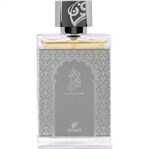 Afnan Perfumes Noor Al Shams Silver parfüm şişesi