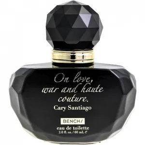 Bench/ On Love, War and Haute Couture by Cary Santiago perfume bottle