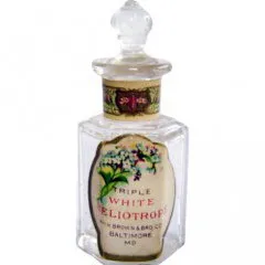 Wm. H. Brown & Bro. Co. Triple White Heliotrope parfüm şişesi