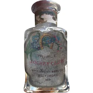 Wm. H. Brown & Bro. Co. Triple Jockey Club perfume bottle
