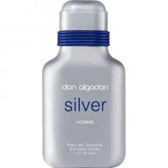 Don Algodón para Hombre Silver perfume bottle