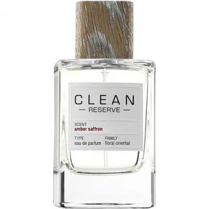 Clean Amber Saffron perfume bottle