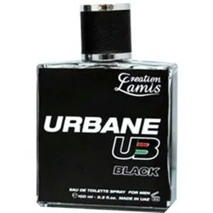 Création Lamis Urbane Black perfume bottle