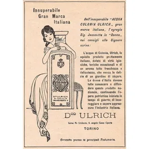 Domenico Ulrich Acqua Colonia perfume bottle