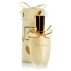 Thymes Goldleaf perfume bottle