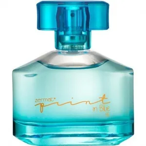 Zermat Print in Blue perfume bottle