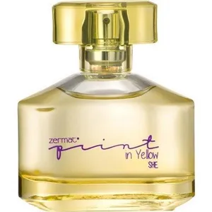 Zermat Print in Yellow perfume bottle