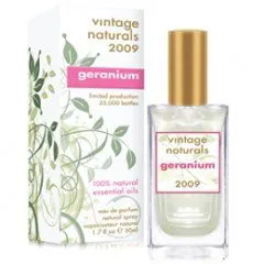 Demeter Fragrance Library Vintage Naturals 2009 - Geranium perfume bottle